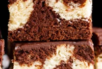 Decadent Mocha Swirl Cake