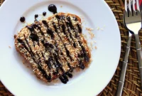 Samoa Molten Lava French Toast Vegan Gluten-Free Indulgence