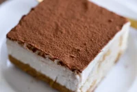 Plant-Based Tiramisu Tray Bake