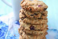 Plant-Based & Gluten-Free Friendly Cranberry Chocolate Chip Oatmeal Cookies