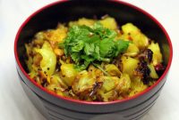 Flavorful Patta Gobi Sabzi Vegan Gluten-Free Cabbage Stir Fry