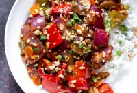 Blazing Garlic Vegetable Medley