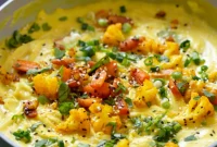 Effortless Vegan Kadhi Noodle Bowl