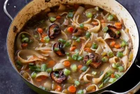 Hearty One-Pot Mushroom Noodle Delight