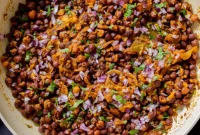 Kala Chana Ghugni Brown Chickpea Curry