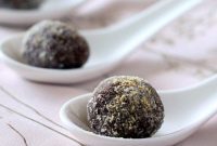 Warmly Spiced Gingerbread Chocolate Nut Butter Truffles Vegan GlutenFree