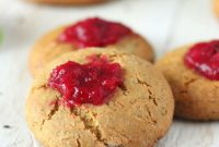 Vegan Pistachio Almond Cranberry Thumbprint Delights