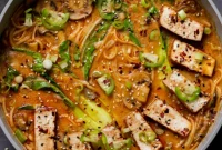 Creamy One Pot Vegan Tonkotsu Ramen