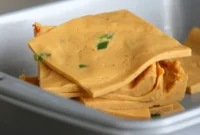 The Ultimate Nut-Free Gluten-Free Vegan Nacho Cheese Slices Recipe