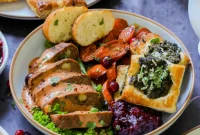 Indian Spiced Chickpea Loaf with Velvety Butter Gravy