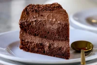 Decadent Vegan Mocha Cake with Velvety Chocolate Mousse (Gluten-Free Option)