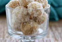 Fudgy Vegan Coconut Ladoo Indulgence