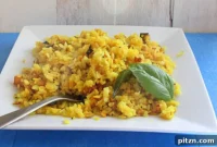 Nutrient Rich Vegan Gluten Free Poha Breakfast