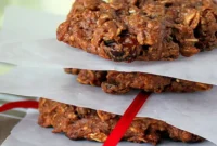 Vegan Chocolate Oatmeal Raisin Cookies