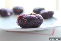 Blueberry Oat Semolina Laddoo Delights