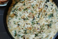 Velvety One Pan Spinach Artichoke Gnocchi Ready in 30 Minutes