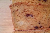 Spiced Carrot Ginger Raisin Loaf