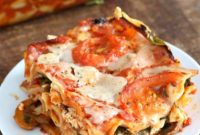 Cozy Vegan Veggie Lasagna for Two