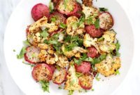 Aromatic Seed-Roasted Cauliflower & Radishes