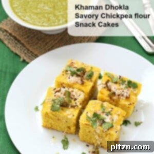 Khaman Dhokla Steamed Chickpea Flour Cakes Recipe 5 Khaman Dhokla Recipe - Chickpea flour Snack Cakes | Vegan Richa