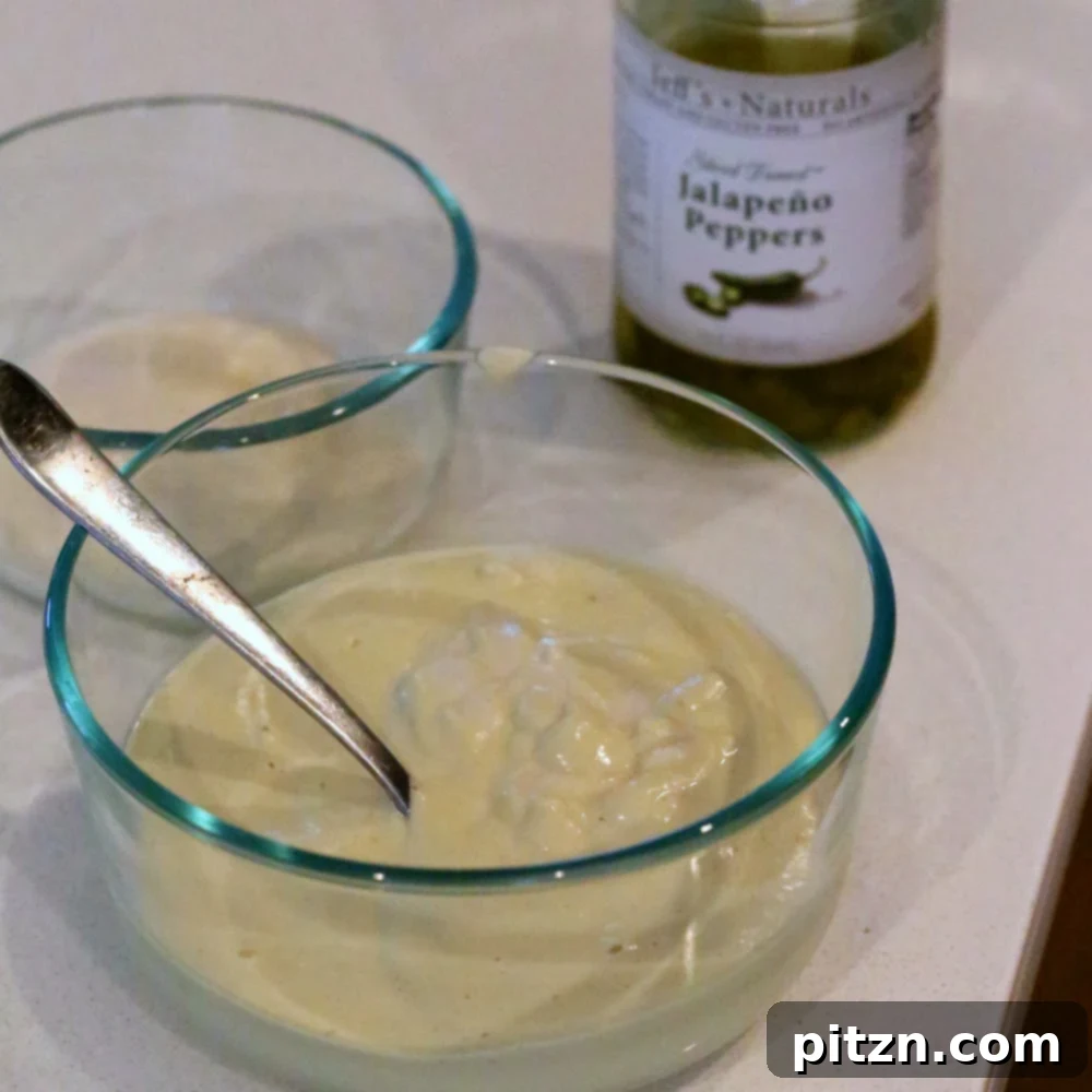 Vegan Jalapeno Popper and Havarti Dips Gluten Free Raw Options 4 The blended cashew and white bean base for the Vegan Jalapeno Popper Dip and Havarti Dip, ready for seasoning. VeganRicha.com