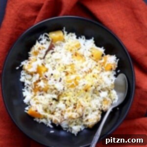 Golden Butternut Pilaf with Warming Spices 6 Butternut Squash Pilaf