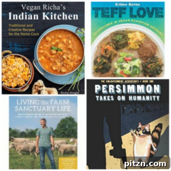 The Vegan's Guide to Gifts & Giving Back 4 Inspiring Vegan Cookbooks