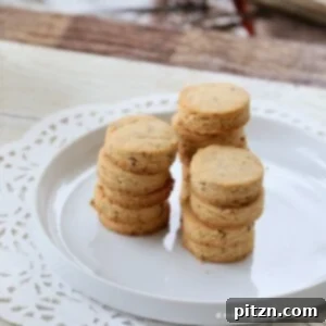 gluten-fre vegan sugar cookies stacked on a cookie Platter