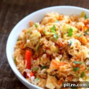 Savory Peanut Fried Rice 7 Peanut Sauce Fried Rice with Tofu