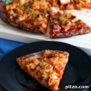 Fiery Vegan Sriracha BBQ Tofu Pizza with Zesty Pepper Jack on Spelt Crust 7 Sriracha BBQ Tofu Pizza with Pepper Jack on Spelt Crust