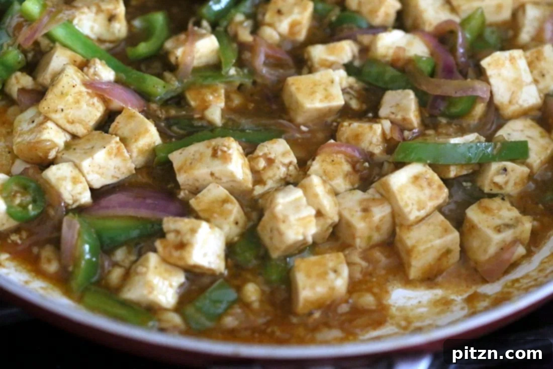 Indian Chilli Tofu Recipe 7 Chilli Tofu - Indian Chilli "Paneer" Recipe. Chilli Paneer is an Indo-chinese fusion stir fry served with other fusion noodles or fried rice. Crisp Tofu replaces the Paneer cheese in this delicious and quick version. Vegan Gluten-free Nut-free Recipe | VeganRicha.com