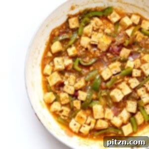 Chilli Tofu - Indian Chilli Paneer Recipe