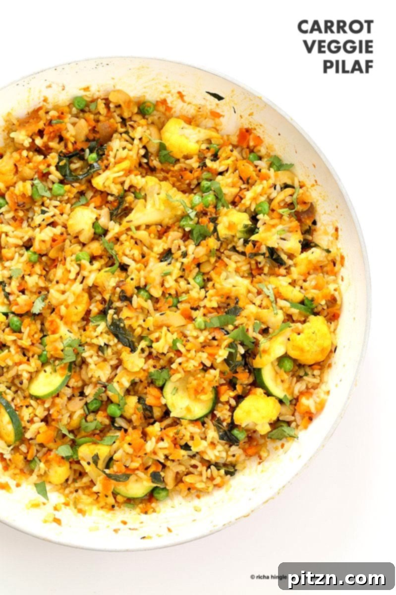 Your March Guide 30 Seasonal Recipes 23 Carrots Veggie Pilaf: Gorgeous and flavorful with brilliant spices.