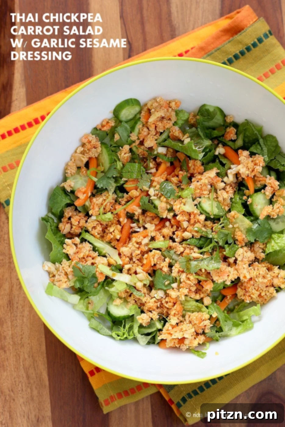 Your March Guide 30 Seasonal Recipes 25 Thai Chickpea Carrot Salad: Delicious, creative, and guaranteed for leftovers.