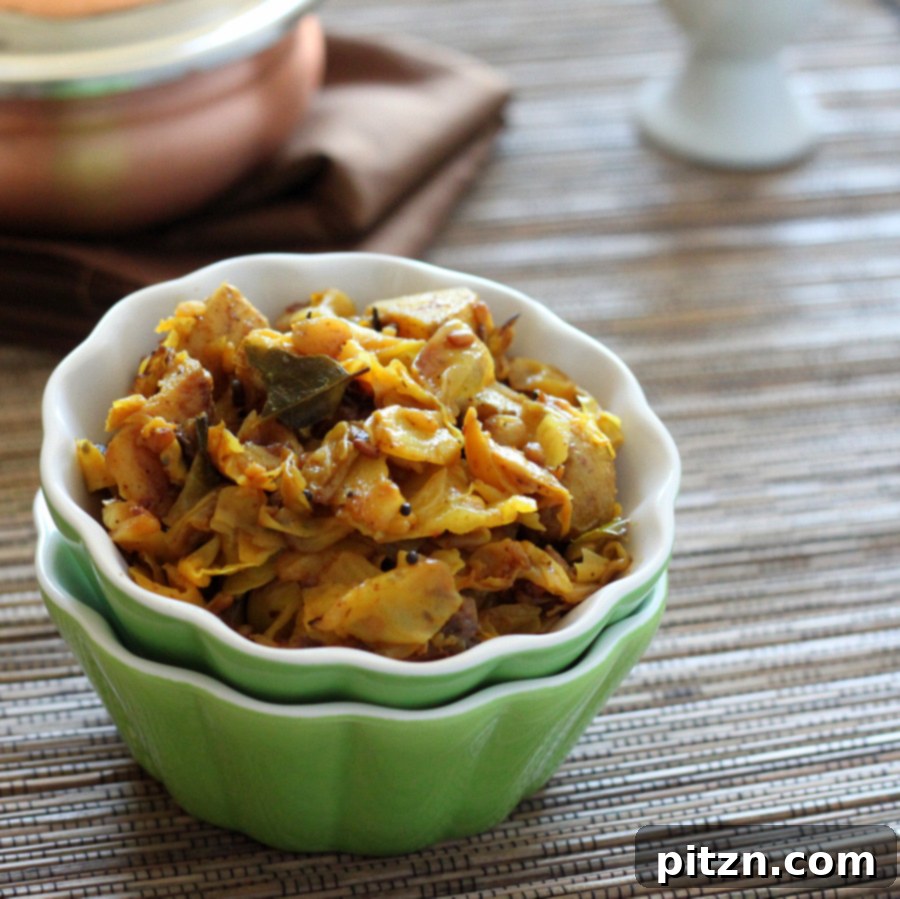 Your March Guide 30 Seasonal Recipes 33 Burnt Garlic Cabbage with Potatoes: Delish, quick, and customizable spice.