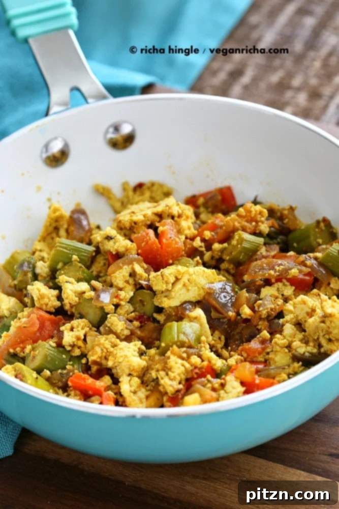 Your March Guide 30 Seasonal Recipes 7 Smoky Asparagus Tofu Scramble: Deliciously simple vegan breakfast or brunch.