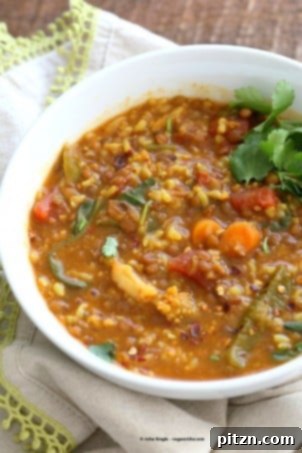 25 Easy Lentil Dishes Beyond Soup 26 Lentil Brown Rice Soup: An easy and comforting one-pot vegan soup combining hearty lentils, nutritious brown rice, and fresh spinach or greens. Simmers in 20 minutes active time for a quick, filling, gluten-free, and soy-free meal option.