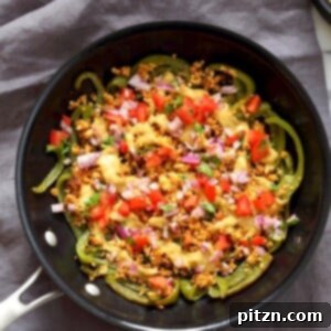 Vegan Bell Pepper Nachos with Cauliflower Taco Meat & 10 minute Vegan Nacho Cheese Sauce. Veggie full Nachos! Vegan Gluten-free Grain-free Soy-free Nut-free Recipe