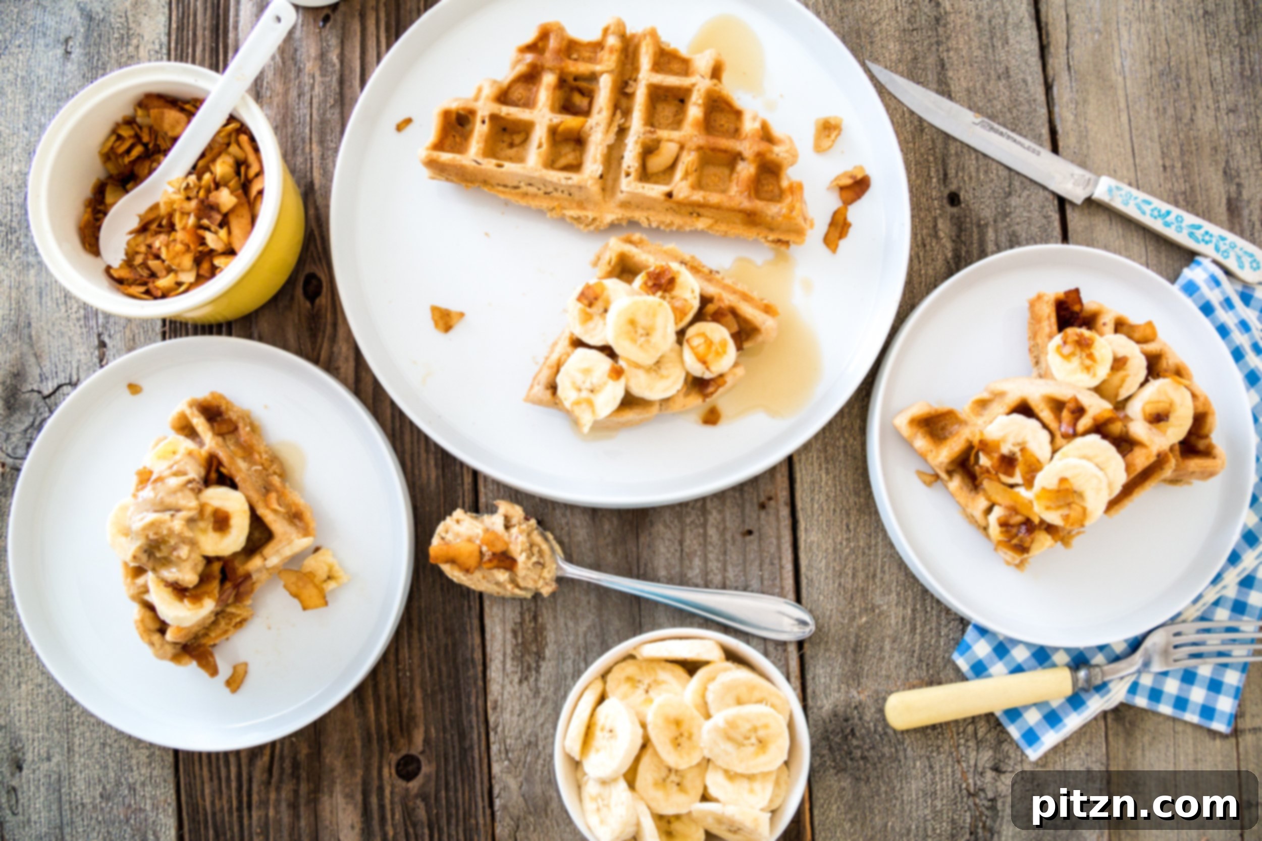 35 Wholesome Vegan Meals Kids Crave 5 Vegan Maple Bacon PB Waffles