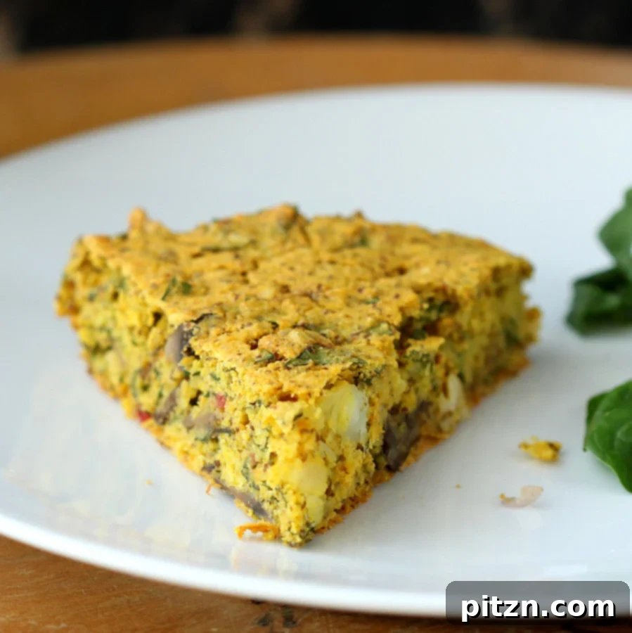 Father's Day Vegan Brunch Extravaganza 13 Soy-Free Broccolini and White Bean Frittata with Almond Feta