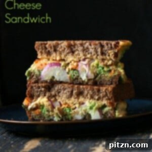 Vegan Grilled Nacho Cashew Millet Cheese Sandwich with Roasted Sweet Potato and Pea Pesto 2 Grilled Nacho Cashew Millet Cheese Sandwich