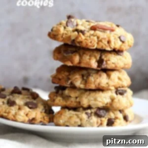 Vegan Cowboy Cookies Mix makes great Jar gifts for the Holiday Season. Layer oats, flour, coconut, chocolate sugar and pecans. Mix, add applesauce and oil, and bake. #veganricha #Vegan #Recipe Can be #glutenfree. | VeganRicha.com