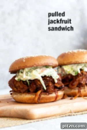 Pulled jackfruit sandwiches, a delicious and hearty vegan alternative.