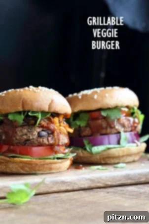 Vegan Grillable Black Bean Burger, a delicious and easy plant-based burger recipe perfect for grilling or pan-frying. A satisfying and budget-friendly vegan meal option.
