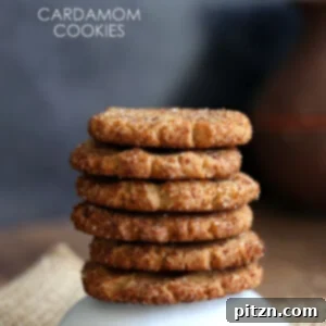 Easy Vegan Cardamom Cookies. These soft cookies are a cross between cardamom shortbread and snickerdoodles. A plant-based, soy-free recipe with a gluten-free option.