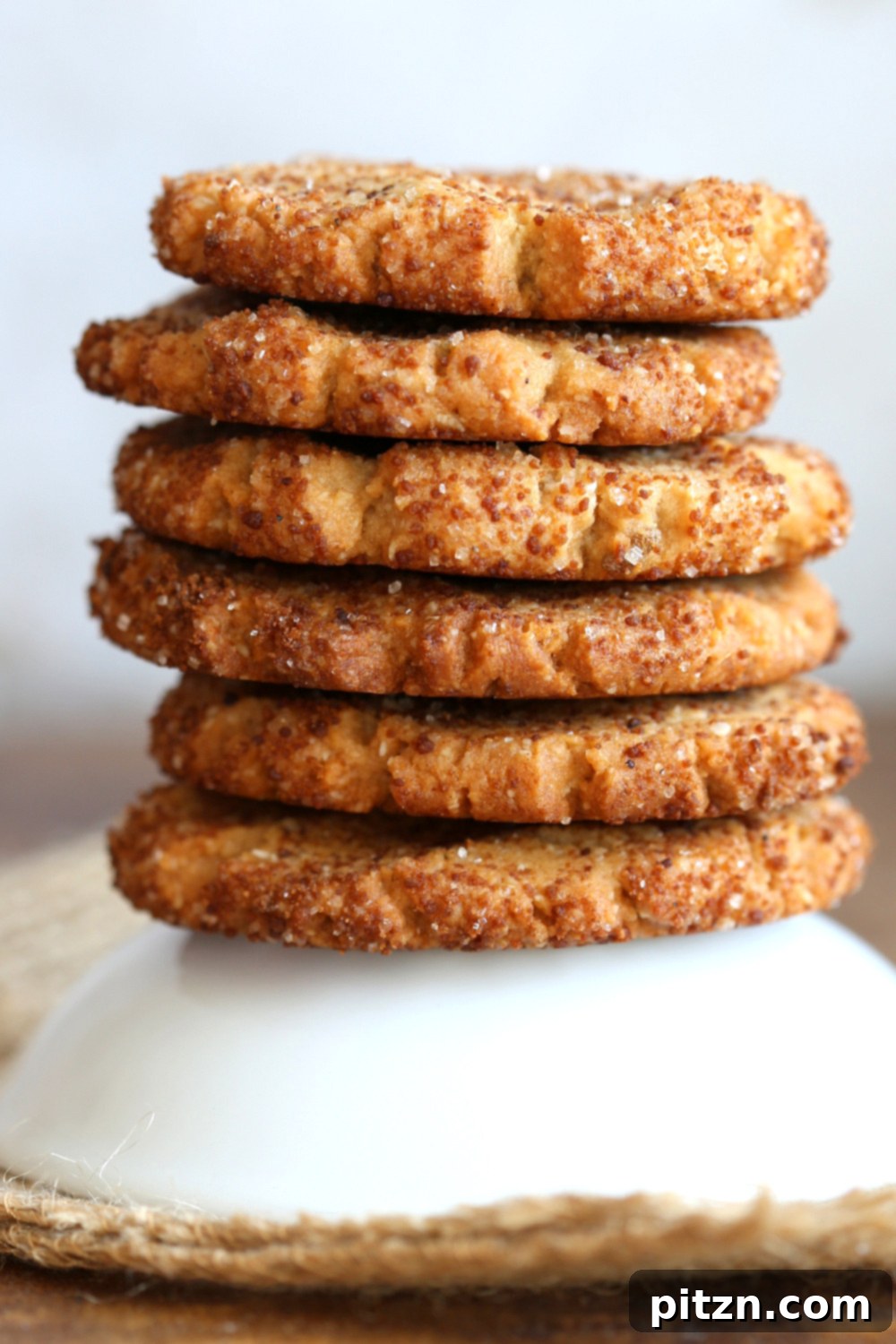 Easy Vegan Cardamom Cookies. These soft cookies are a cross between cardamom shortbread and snickerdoodles. A delightful plant-based, soy-free recipe with a gluten-free option.