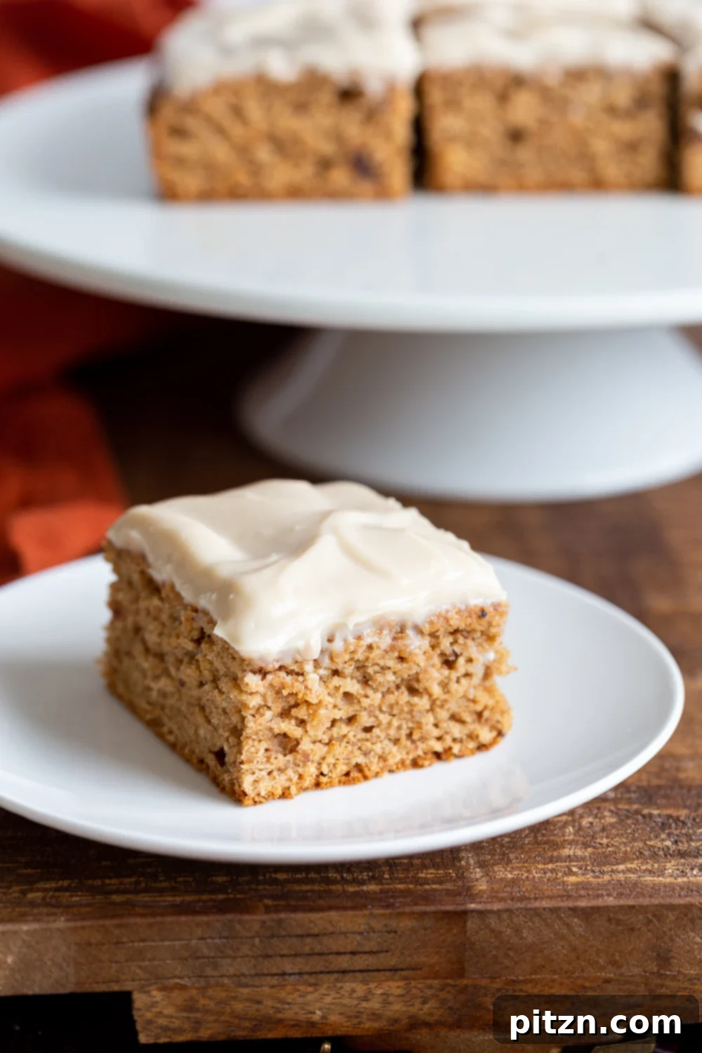 Vegan Spice Cake. 1 Bowl Super Moist Spiced Applesauce Cake with tons of winter spice flavor and Vegan Cream Cheese Frosting. #Vegan #Nutfree #Recipe. Glutenfree option.#VeganRicha | VeganRicha.com