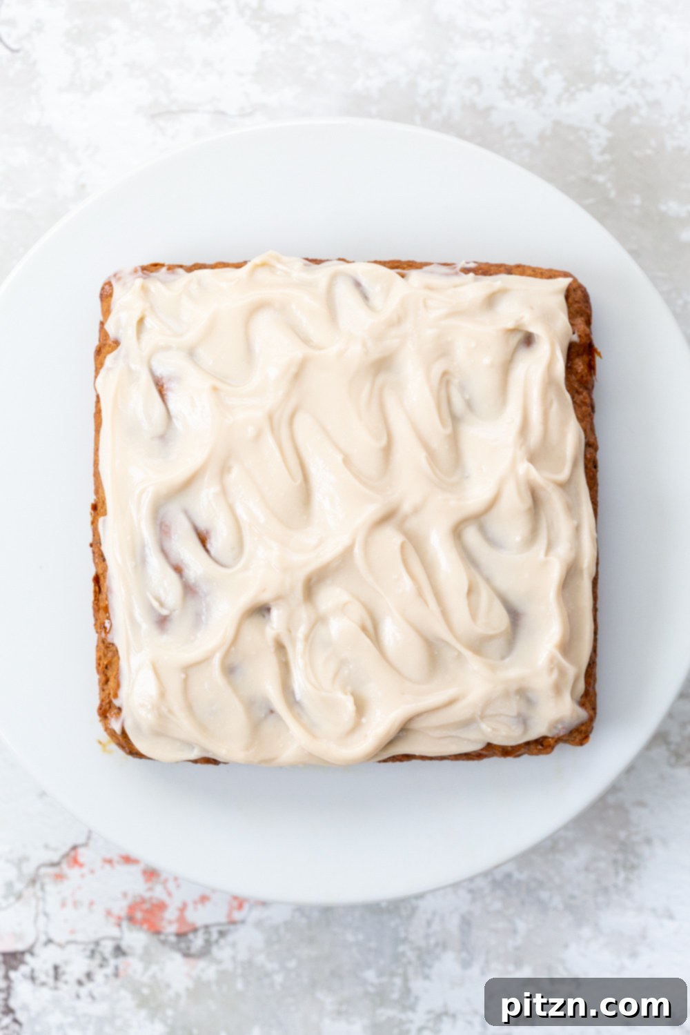 Wholesome Vegan Applesauce Spice Cake 8 Vegan Spice Cake. Super Moist Spiced Cake with tons of winter spice flavor and Vegan Cream Cheese Frosting. #Vegan #Nutfree #Recipe. Glutenfree option.#VeganRicha | VeganRicha.com
