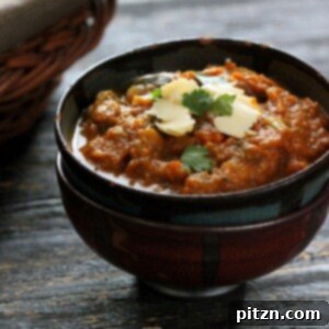 Black Eyed Pea Pumpkin Chard Chili - warming, vegan, gluten-free, soy-free