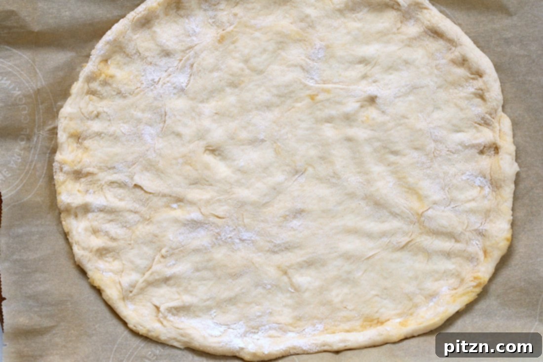Easy Pizza Crust for our Vegan Margherita Pizza